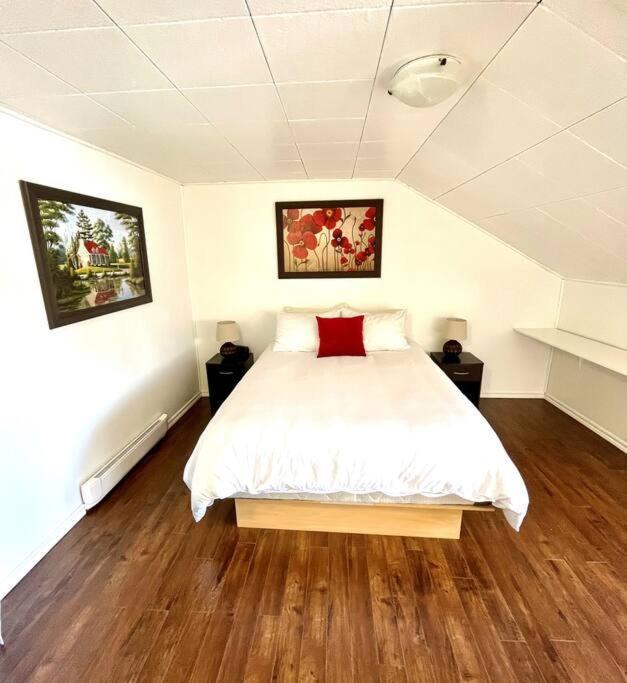 Les Appartements Du Vieil Edifice Metabetchouan-Lac-a-la-Croix Ngoại thất bức ảnh